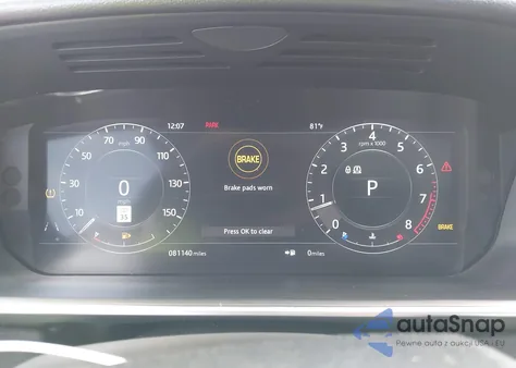 2018 Land Rover Range Rover Sport Hse из США, поврежденный, VIN SALWR2RVXJA192770